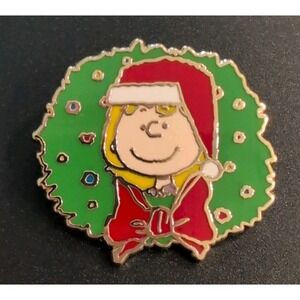 Loungefly Peanuts Snoppy & Gang Holiday Wreath Pin Blind Box Sally